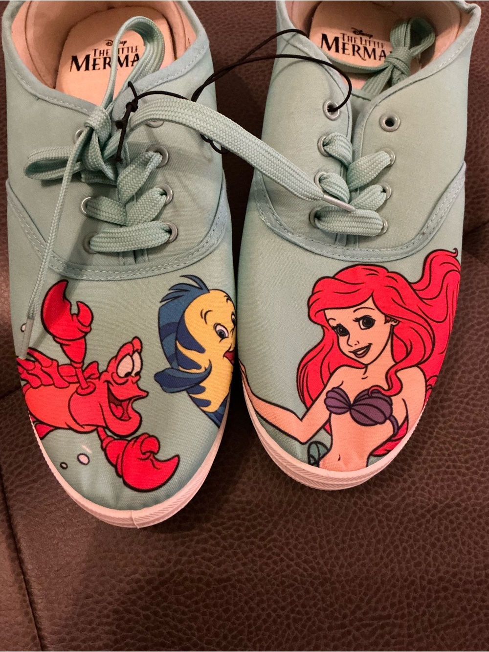 Disney The Little Mermaid Sneakers – Brand New / Never Worn SIZE 10